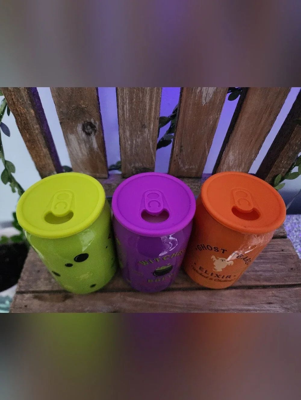DW Home Viral Soda Pop Halloween Candles - Set of (3) Mini Version